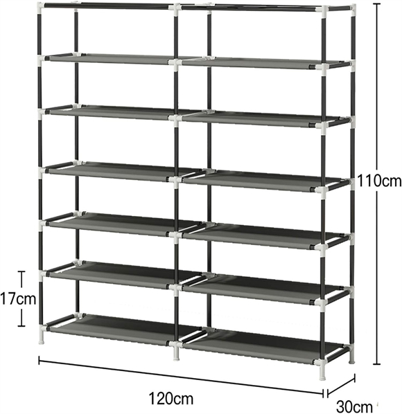 shoe rack with cover